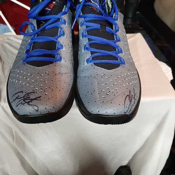 Jordan m11  Melo concrete island (signed game worn - Picture 3 of 4